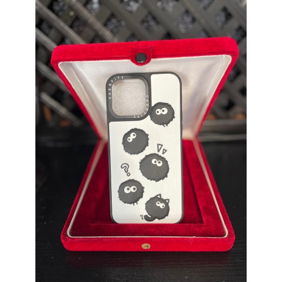 iPhone 14 Pro Max Şaşkın Kedi Desenli Telefon Kılıfı