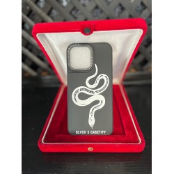 iPhone 14 Pro Max Yılan Desenli Telefon Kılıfı