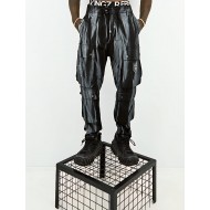 Kingz Siyah Sisli Kot Pantolon