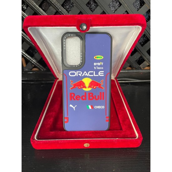 Samsung Galaxy S23 Ultra Red Bull Desenli Telefon Kılıfı