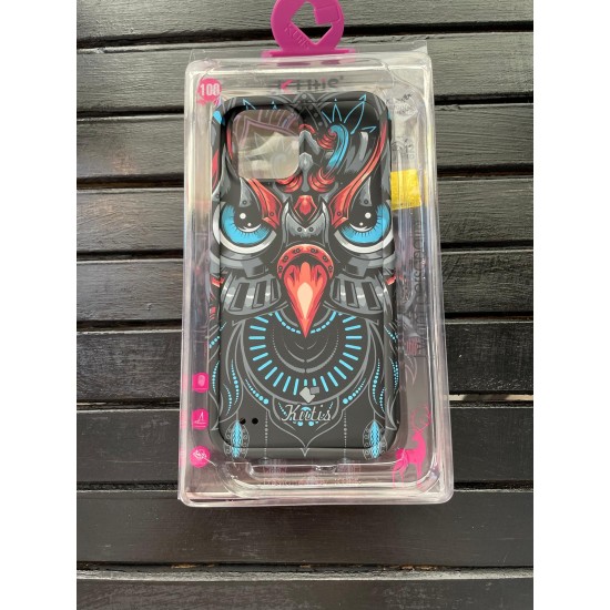 iPhone 12G Pro Baykuş Desenli Telefon Kılıfı