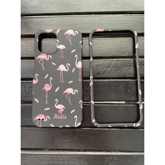 iPhone 12G Pro Flamingo Desenli Telefon Kılıfı