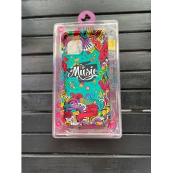 iPhone 12G Pro Müzik ve Nota Desenli Telefon Kılıfı