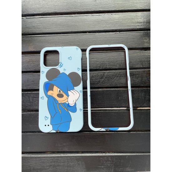 iPhone 12G Pro Mickey Mouse Desenli Telefon Kılıfı
