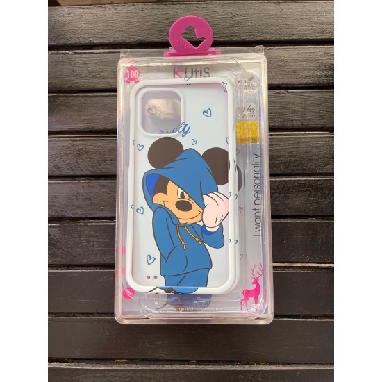 iPhone 12G Pro Mickey Mouse Desenli Telefon Kılıfı