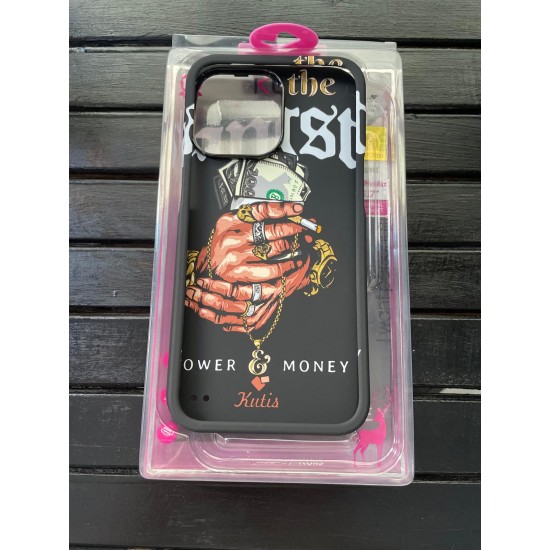 iPhone 15 Pro Max Power Money Desenli Telefon Kılıfı