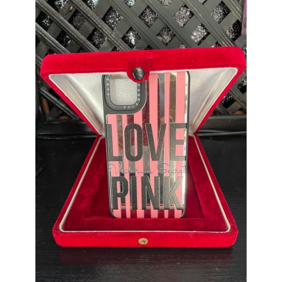 iPhone 11 Love Pink Desenli Telefon Kılıfı iPhone 11 Love Pink Desenli Telefon Kılıfı