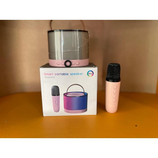 Smart RGB Mikrofonlu Bluetooth Hoparlör K52