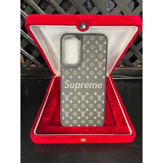 Samsung A15 Supreme Louis Vuitton Desenli Telefon Kılıfı