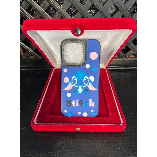 iPhone 14 Pro Stitch Desenli Telefon Kılıfı iPhone 14 Pro Stitch Desenli Telefon Kılıfı