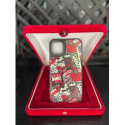 iPhone 11 Bomb & Hello & Bang Bang Desenli Telefon Kılıfı