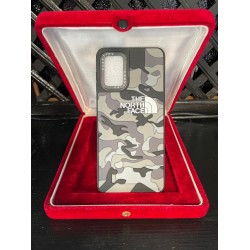 Samsung A12 The North Face Desenli Telefon Kılıfı