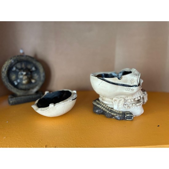 Pipo İçen Kuru Kafa Takılık