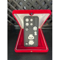 Xiaomi RM Note 13 Pro 5G Silikon Panda Desenli Telefon Kılıfı