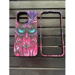 iPhone 15 Pro Max Baykuş Desenli Telefon Kılıfı